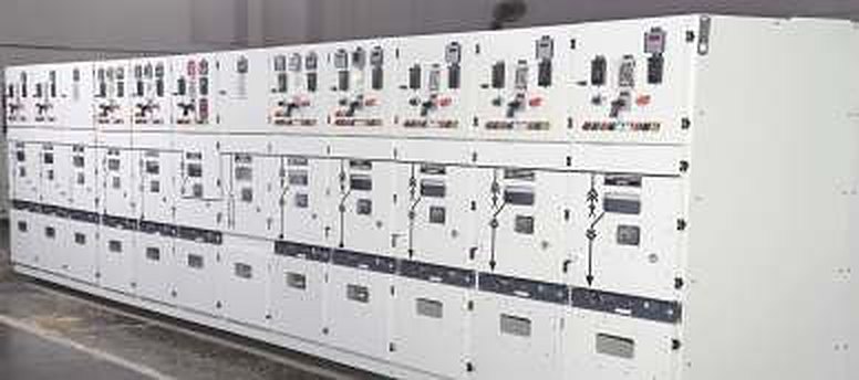 Air-insulated switchgear lineup in the C-SEC factory