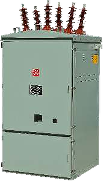 C-SEC CSS outdoor vacuum circuit breaker kiosk with bushings