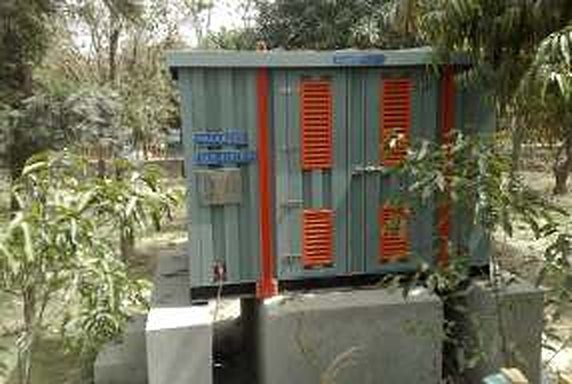 11 kV / 433 V packaged substation installation